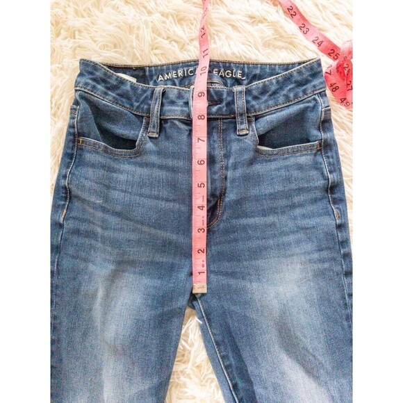 American Eagle Next Level Stretch Super High Rise Jegging size 00 - Picture 4 of 7